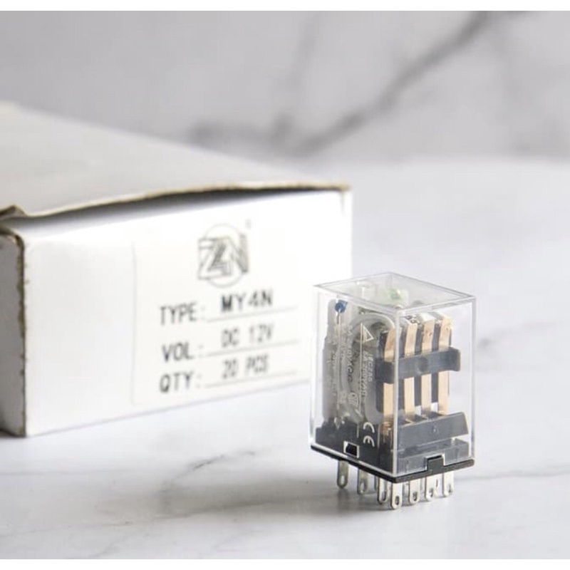 MY4N 24VDC 14 พินรีเลย์
