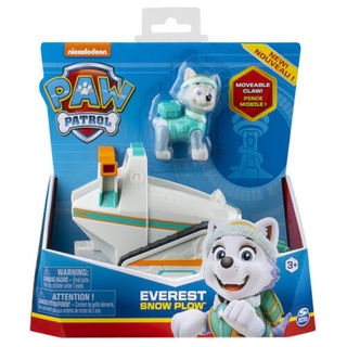 Paw Patrol พาว พาโทรล ชุดของเล่นเบสิคฟิกเกอร์พร้อมยานพาหนะ - เอเวอเรสท์