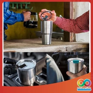RAINBEAU (ป้องกันน้ำหกได้ 100%) ฝาปิดแก้ว 20z / 30oz YETI ฝาแก้ว YETI ป้องกันน้ำรั่วไหล พกสะดวก ไม่กลัวหก