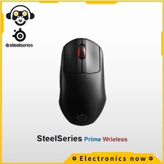 SteelSeries Prime Wireless FPS Gaming Mouse (62593) – 100 Hour Battery – USB-C – 18,000 CPI TrueMove Air Optical Sensor – 5 Programmable Buttons – Magnetic Optical Switches – Brilliant Prism RGB Lighting