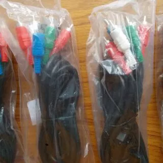สายคอมโพเนนท์ PS2 PS3 ยาว 1.8 เมตร ภาพชัดกว่าสายเอวี ส่งไว ส่งจาก กทม.HD Component AV Video-Audio Cable Cord For PS2 PS3