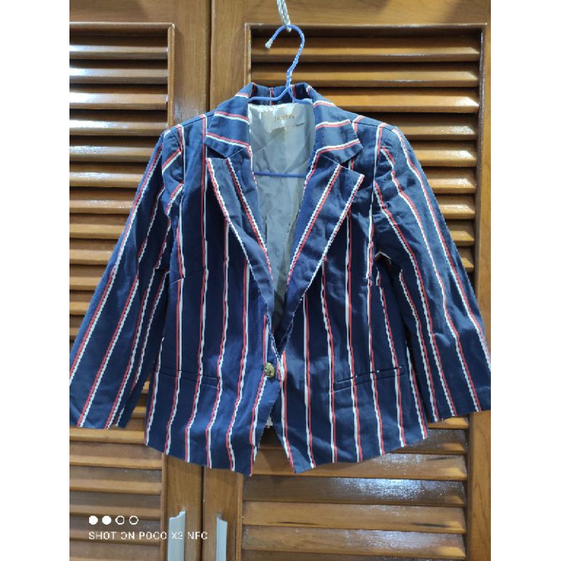 เบลเซอร์ลายทาง Jaspal มือสอง