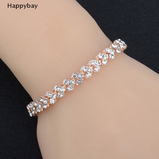 Happybay สร้อยข้อมือคริสตัล ลดน้ําหนัก สร้อยข้อมือโซ่ทอง แม่เหล็ก ผู้หญิง เครื่องประดับ สร้อยข้อมือ หวังว่าคุณจะสนุก