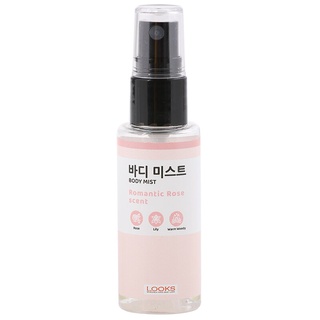 Free Delivery Looks Body Mist Romantic Rose Scent 30ml. Cash on delivery