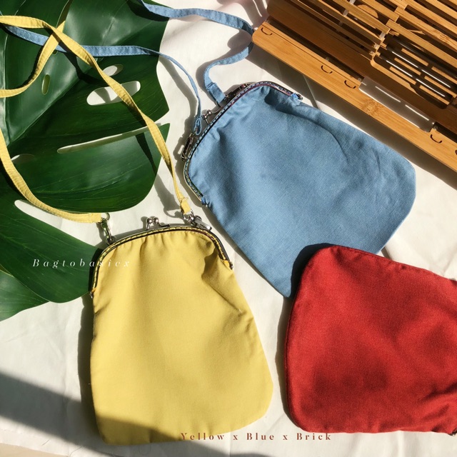 Pikpak bag สีพื้น 🌷🩵 แจ้งสีได้ทางแชท*