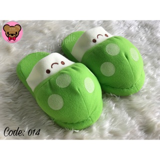 🍄รองเท้า Slippers หัวตุ๊กตา(No.014)🍄#มีบริการเก็บเงินปลายทาง