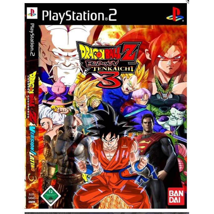 Ps2 แผ่นเกมส์ Dragon Ball Z Budokai Tenkaichi 3 ดราก้อนบอล Playstation2ส่งไว Guy658i675u54ev