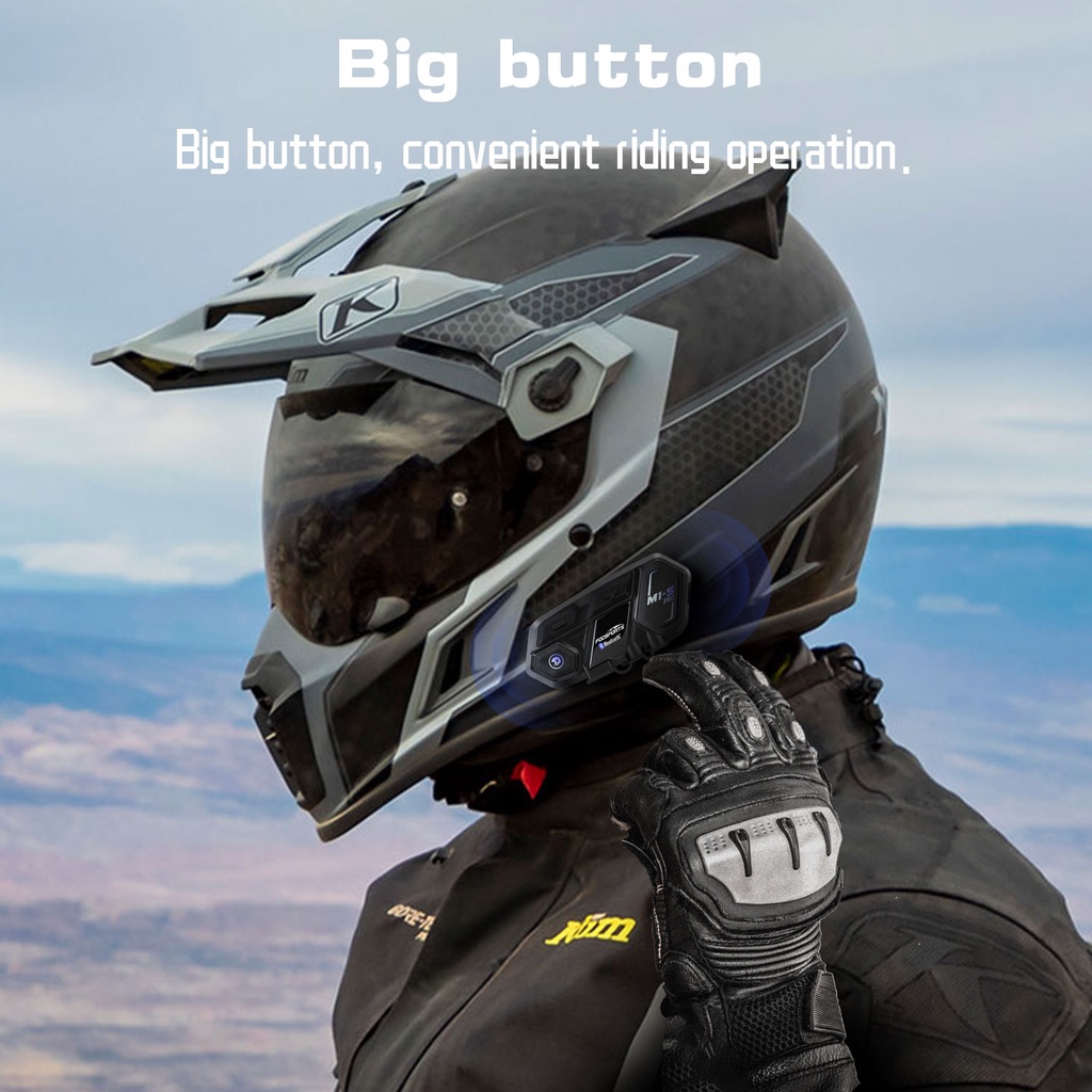 Fodsports M1-S Pro Motorcycle Bluetooth Helmet Intercom Headset 8 ...