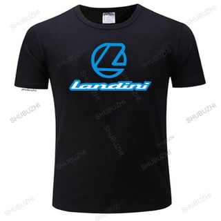 เสื้อยืดสีดำอินเทรนด์เสื้อยืดแขนสั้น ผ้าฝ้าย ทรงหลวม สไตล์วินเทจ LANDINI คุณภาพสูง แฟชั่นฤดูร้อน สําหรับผู้ชายS-4XL