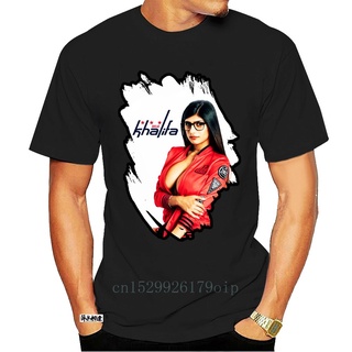 ผ้าฝ้ายคอกลมเสื้อยืด พิมพ์ลาย Virgin Mia Khalifa Mia Khalifa สีดํา สไตล์คลาสสิก ไม่ซ้ําใคร สําหรับผู้ชาย 5 สี 4175A 5662