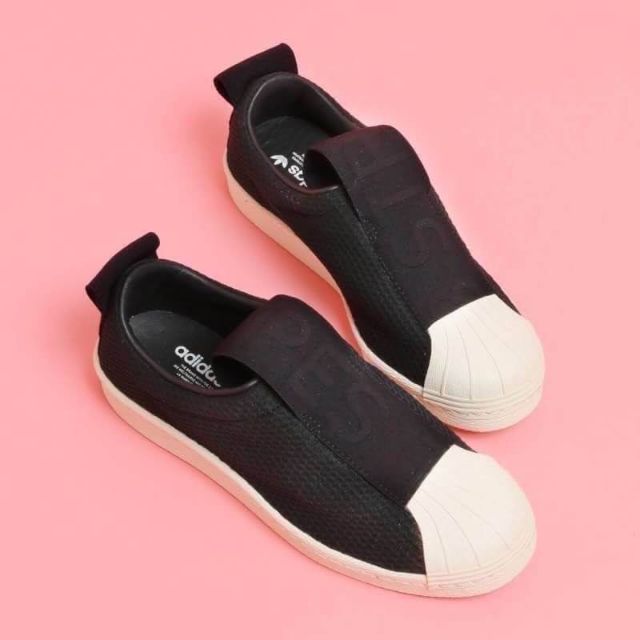 🏆New Adidas Superstar BW35 Slip on W Shoes 📍แท้ พร้อมกล่อง