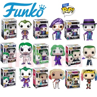 Funko POP Arkham Asylum Clown Joker ฟิกเกอร์การ์ตูนอนิเมะ มังงะ อุปกรณ์ต่อพ่วง สําหรับสํานักงาน