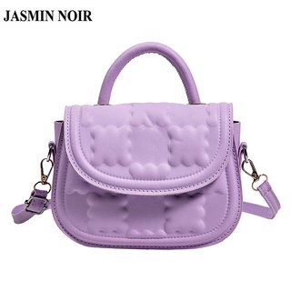 Jasmin NOIR กระเป๋าถือ กระเป๋าสะพายไหล่ ลายสก๊อต แฟชั่นสําหรับสตรี