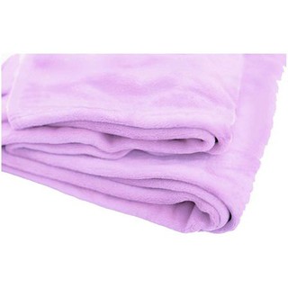 เครื่องนอน ผ้าห่ม SANTAS RASCHEL THROW 70X90 นิ้ว สีม่วง ชุดเครื่องนอน