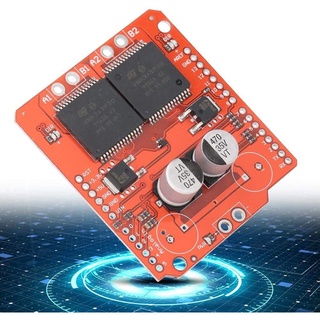 บอร์ดขับมอเตอร์ 30A Monster Moto Shield VNH2SP30 stepper motor driver module 30A for arduino