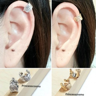 Earcuffโบฮีเมียนใบไม้เก๋ๆราคา/1คู่