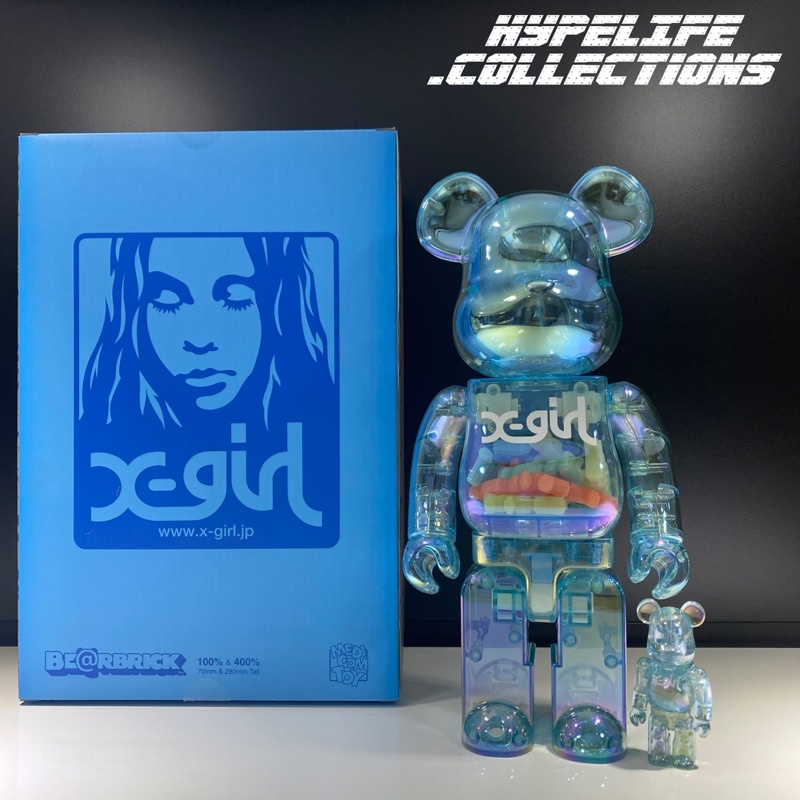 Be@rbrick X-girl 100%+400%