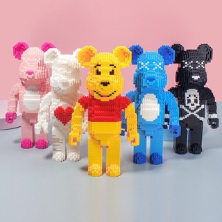 เลโก้หมีแบร์บริค BearBrick ขนาด 23+ ซม. มีให้เลือกทั้งหมด 6 แบบ (เปิดหน้าท้องได้)