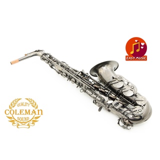 แซกโซโฟน Saxophone Alto Coleman CLC-552A Matt Black Nickel