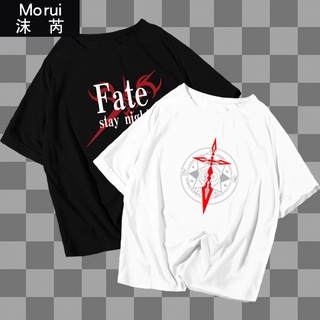 เสื้อยืดผ้าฝ้ายพิมพ์ลายแฟชั่น เสื้อยืดแขนสั้น พิมพ์ลาย fate Ling Mantra fate Merchandise สําหรับผู้ชาย และผู้หญิง