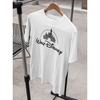 คอตต้อนคอกลมเสื้อยืด Unisex รุ่น Walt Disney T-Shirt สวยใส่สบายแบรนด์ Khepri 100%cotton comb รีดทับลายได้เลย ไม่ยืดไม่หด