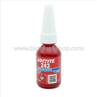 ล็อคไทท์ 243 : น้ำยาล็อคเกลียว Super Nut Lock ขนาด 10 มล. Loctite 243 : Treadlocker (Super Nut Lock) 10 ML.