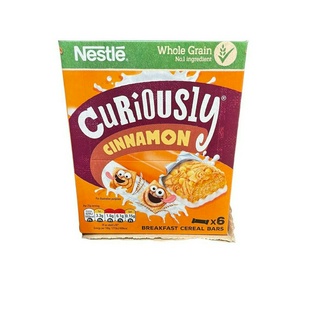 Nestle Curiously Cinnamon Cereal Bar น้ำหนัก 150 กรัม exp.30/09/23