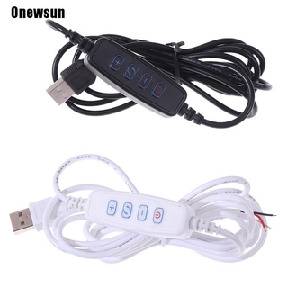 Power (Onewsun) สายเคเบิลต่อขยายพาวเวอร์ซัพพลาย พอร์ต Usb มีไฟ Led หรี่แสงได้