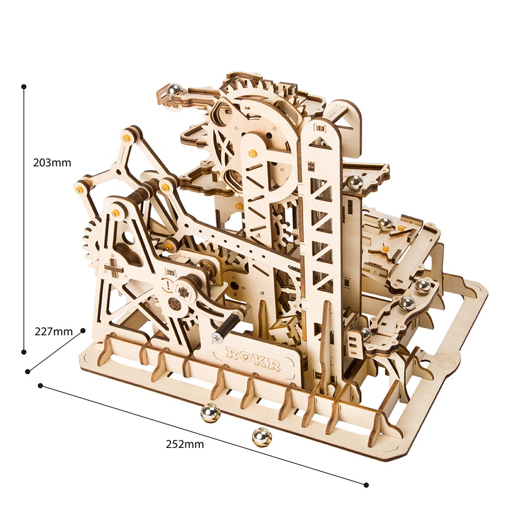 ตัวต่อไม้ รางลูกแก้ว Marble Run 504