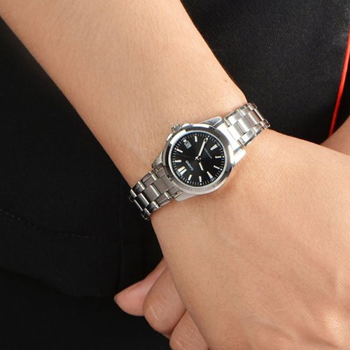 Casio นาฬิกาข้อมือผู้หญิง สายสเตนเลส รุ่น LTP-1215A,LTP-1215A-1A2,LTP-1215A-2A2,LTP-1215A-7A,LTP-1215A-7B2,LTP-1215A-1A
