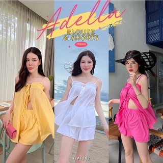 FLAT2112 FF0309 : ADELLA BLOUSE &amp; SHORTS