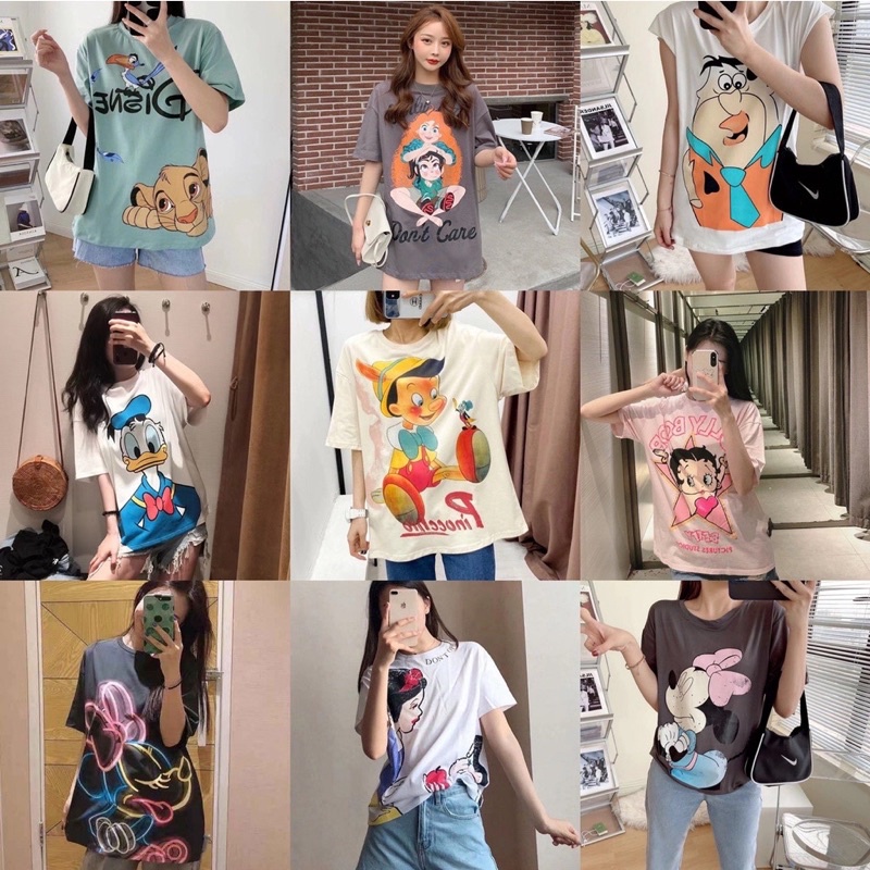 เสื้อยืดงานป้าย ZARA🔥ผ้าคอตตอนผสมผ้าเด้ง🔥เนื้อนุ่มลื่น เสื้อซาร่า คอตตอนผสมผ้าเด้ง