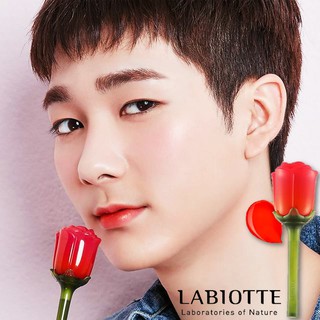 LABIOTTE Flomance Lip Color Shine Amaryllis RD02 ลิปกุหลาบเพื่อริมฝีปากฉ่ำน้ำจากเกาหลีของแท้