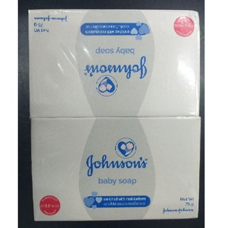 ยกแพ็ค 4 ก้อน!! Johnson สบู่เด็ก จอห์นสัน  เบบี้ โซฟ 75ก.