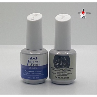 ibd Top Coat,Base Coat(สินค้าแตก-หักทางร้านไม่รับเปลี่ยน-คืนค่ะ)