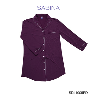 Sabina ซาบีน่า ชุดนอน รุ่น Lounge Wear  Collection รหัส SDJ1005PD สีชมพูเข้ม