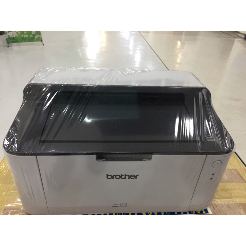 🎉🎉Brother HL-1110 (ขาว/ดำ)เครื่องพร้อมใช้งาน+แถมหมึกใหม่1กล่อง(มือสอง)🎉🎉