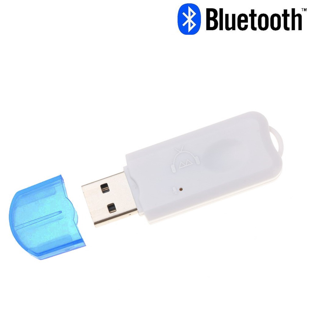 ตัวรับสัญญาณ อะแดปเตอร์ยูเอสบีพร้อมไมค์ USB Bluetooth 5.0 Receiver Handsfree Audio Adapter with Mic