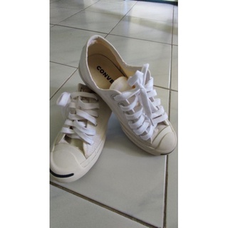 รองเท้า converse สีขาว size 36 ยาว 22