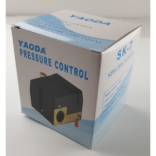 สวิทช์แรงดัน  ปั้มลม Yaoda Pressure Switch รุ่น SK-7