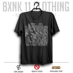 เสื้อยืดพิมพ์ลาย H2O 2 Band (Hardcore / Band T-Shirt / Distro T-Shirt) otdesign