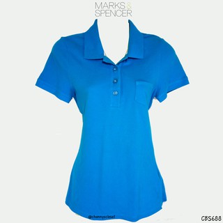 แหล่งขาย Blue Polo Shirt Spencer S664