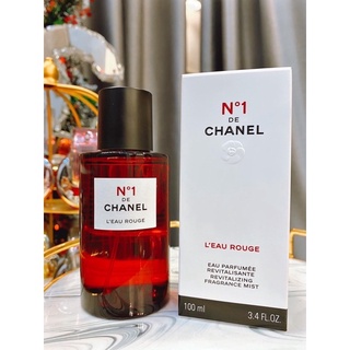 No.1De CHANEL   L’Eau Rouge-Revitalizing Fragrance Mist 100ml. บอดี้มิสต์ฉีดผิวรุ่นใหม่สเปรย์น้ำหอมที่ให้ความรู้สึกสดชื่