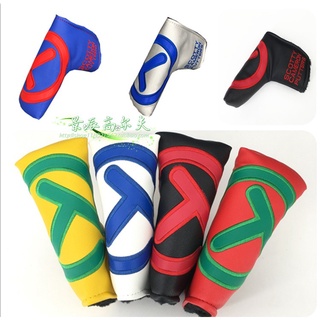 [GOLF Club COVERS] [ฝาครอบไม้กอล์ฟ] ฝาครอบไม้กอล์ฟ ตรง ฝาครอบพัตเตอร์ ตัวอักษร T คลับ หมวกกันน็อค ผู้ชาย ผู้หญิง เคสป้องกัน แม่เหล็กสูง ฝาครอบ 6qSv