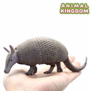 Animal Kingdom - โมเดลสัตว์ ตัวลิ่น-ตัวนิ่ม เก้าแถบ ขนาด 15.00 CM (จากหาดใหญ่)