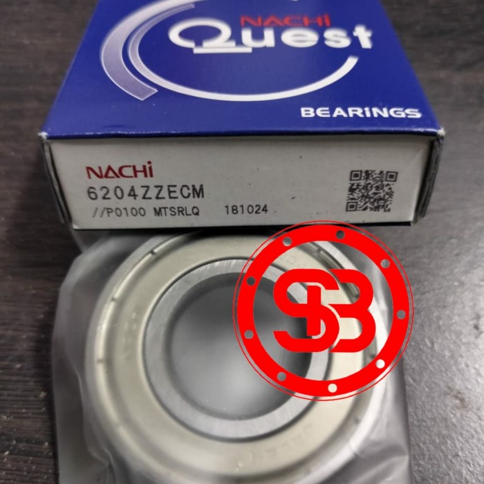 แบริ่ง 6204 ZZ NACHI / 6204 ZZ C3 NACHI ORIGINAL