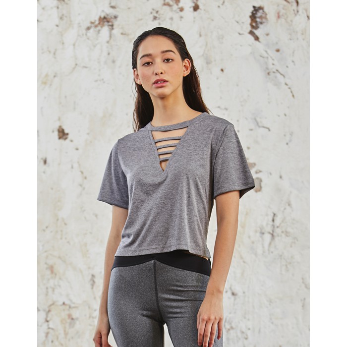 OLIVIA TOP - GREY COLOR