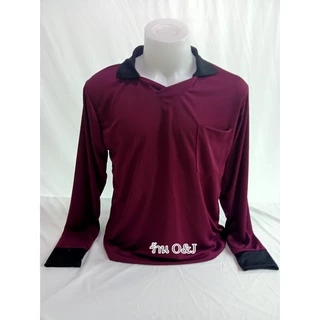 เสื้อคนงาน แขนยาวคอวีมีปกและกระเป๋า เนื้อผ้าไมโครเนื้อเรียบ สวมใส่สบายใส่ทำสวนทำไร่ได้