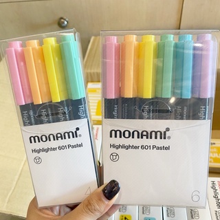 เน้นคำสีพาสเทล MONAMI highlighter pastel