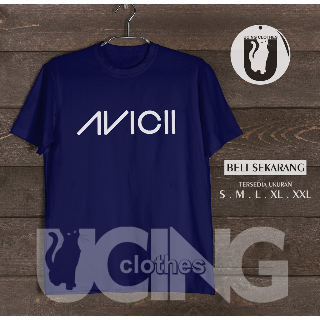 เสื้อยืดเพลง DC Avicii
